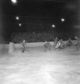 Ishockeymatch GGIK - Mora,  26 januari 1952.