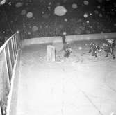 Ishockeymatch, final. GGIK - Södertälje. 31 januari 1952.
