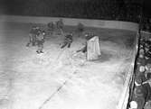 Ishockeymatch. Brynäs - GGIK. 23 februari 1952.