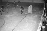 Ishockeymatch. Brynäs - GGIK. 23 februari 1952.