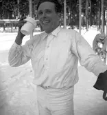 Telespelen. Telegrafverkets skidtävling. 18 februari 1952.