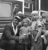 Rörbergs koloni, reportage. 24 juni 1952.
