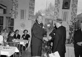 Tobaksmonopolet, medaljutdelning. Maj 1952.
