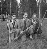 Korpskytte på Rödjningen. 25 maj 1952.