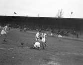 Fotboll, GIF - Spånga. 19 oktober 1952.
