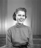 Telegrafverket legitimationskort, B. Wallinder. 27 november 1951.

