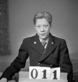 Telegrafstationen legitimationskort.
