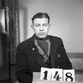 Telegrafstationen legitimationskort.
