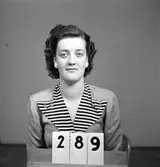 Telegrafstationen legitimationskort.
