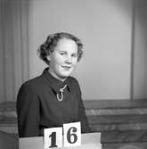 Telegrafverket legitimationskort. 3 januari 1952.
Fotografi nr 16.

