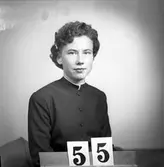 Telegrafverket legitimationskort. April 1952.
Fotografi nr 55.


