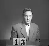 Telegrafverket legitimationskort. 16 augusti 1952.
Fotografi nr 13


