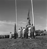 Hållnäs Lantbruksutställning. Uppland den 6 augusti 1949