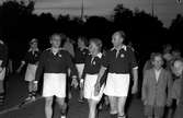 Augustispelen på Strömvallen. Den 10 augusti 1949