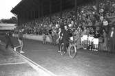 Skämttävlingen på Strömvallen. Den 10 augusti 1949