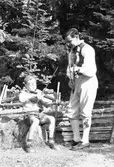 Reportage från Furuvik. Spelmän, augusti 1951