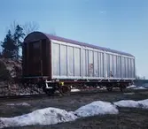 Gävle Vagnverkstad AB, den april 1979. Järnvägsvagn


