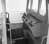 Gävle Vagnverkstad AB, 16 december 1970
Lokets förarplats



