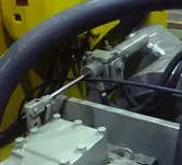 Gävle Vagnverkstad AB, 15 november 1970
Motorrum på Lok


