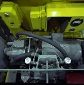 Gävle Vagnverkstad AB, 15 november 1970
Motorrum på Lok



