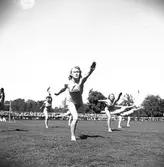 Medborgarfest. Gymnastikuppvisning
