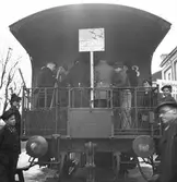 Luftskyddsutställning. Mars 1939. Ingång Entré 25  öre. Reportage för Gefle Dagblad





