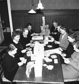 Julfemman startade 1932. Insamlingsbevis för 5 kronor. December 1943