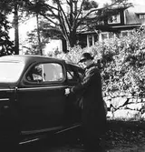 Danska flyktingar. Fotot taget bl.a för Husmodern i Furuvik
