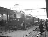 Gefle Dala Järnväg. El-tåget inviges, Gävle - Falun. Oktober 1943
