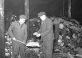 Brand i Koperativa förbundets lager på Stora Holmen. Den 31 mars 1943