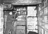 Brand i Koperativa förbundets lager på Stora Holmen. Den 31 mars 1943

