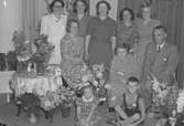 Fröken Klangs födelsedag i hemmet. Augusti 1943