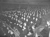 Statsministern talar på Teatern. Februari 1943. Reportage för Arbetarbladet