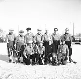 Konsum Alfa. Bandylag. Februari 1946



