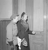 Vädjan om uthyrningsrum till utställarna. Februari 1946. Reportage för Norrlandsposten

