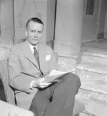 Engelsk författare. Den 9 Februari 1946. Reportage faör Arbetarbladet

