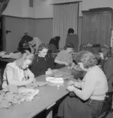 Sykurs, Strömsbro. Januari 1946. Reportage för Arbetarbladet

