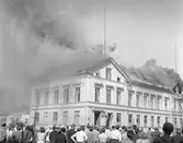 Konsum Alfa. Eldsvåda. Den 17 Juli 1946



