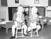 Hemma hos Hansén. April 1944





