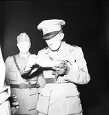 Luftskyddsövning. Den 1 juni 1944





