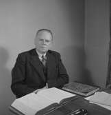 Ingenjör Josef Nilsson. Släktforskare. November 1945



