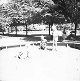 Stenebergsparken. Brynäs. Reportage för Arbetarbladet. Juli 1939