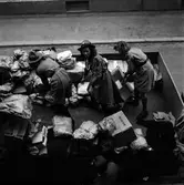 Klädinsamling för finska flyktingar. November 1944

