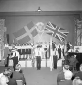 Storvik konsum. Årsmöte. Kooperationen 100 år. December 1944
