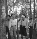 Barnutflykt till Årsunda. Storsjön. År 1936

