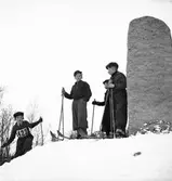 Fettisdagstävling. Skidor. År 1936