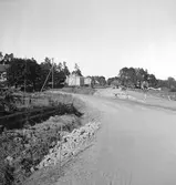 Reportage för Arbetarbladet. Vägarbete. År 1936
