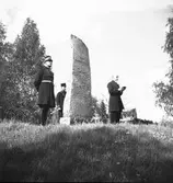 Landstormen. Kyrkoherde Jonzon håller bön. Den 1 juni 1936

