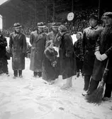 Reportage för Gefle Dagblad. Vivi-Ann på Strömvallen. Konståkning. År 1936
