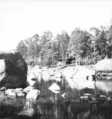 Reportage för Gefle Posten. Vyer. Sommarstugor. Den 2 Juli 1937

